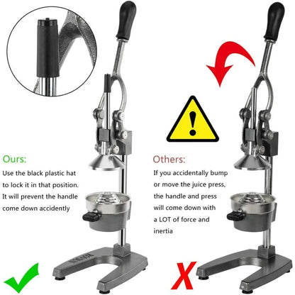 SmoothFastt Manual Citrus Press