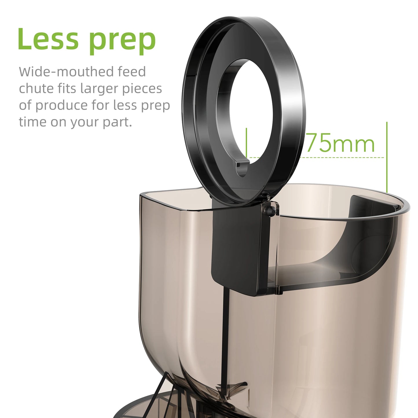 SmoothFastt 200W Cold Press Juicer