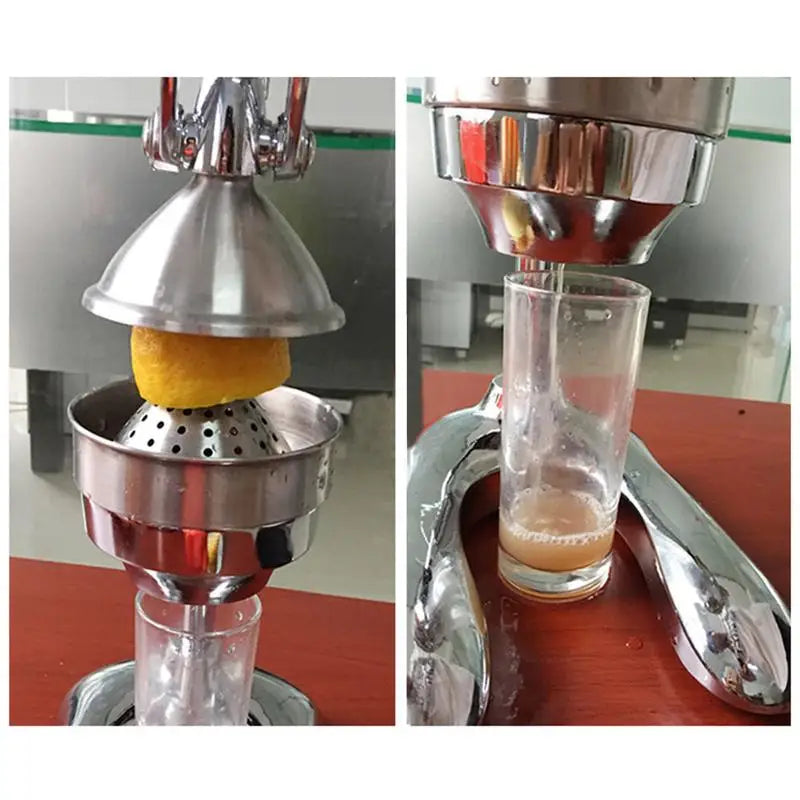 SmoothFastt Stainless Steel Hand Press Juicer