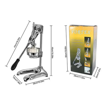 SmoothFastt Stainless Steel Hand Press Juicer