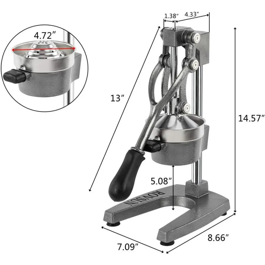SmoothFastt Manual Citrus Press