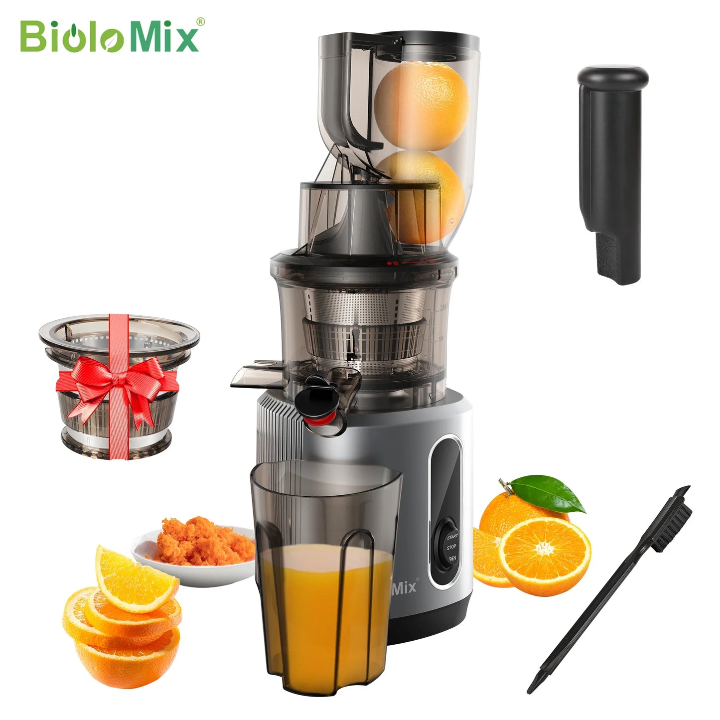 SmoothFastt 200W Cold Press Juicer