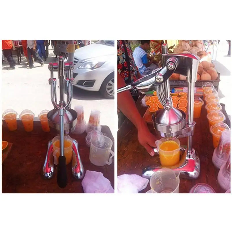 SmoothFastt Stainless Steel Hand Press Juicer