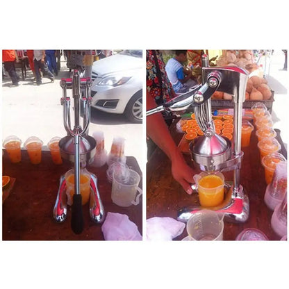 SmoothFastt Stainless Steel Hand Press Juicer